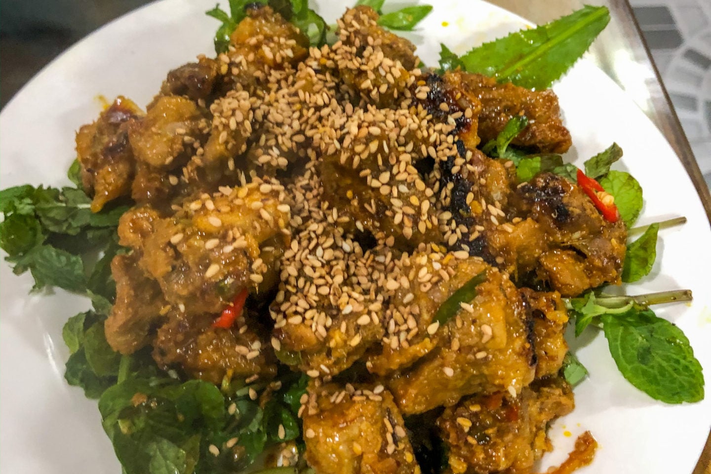 Grilled Goat in Tam Coc