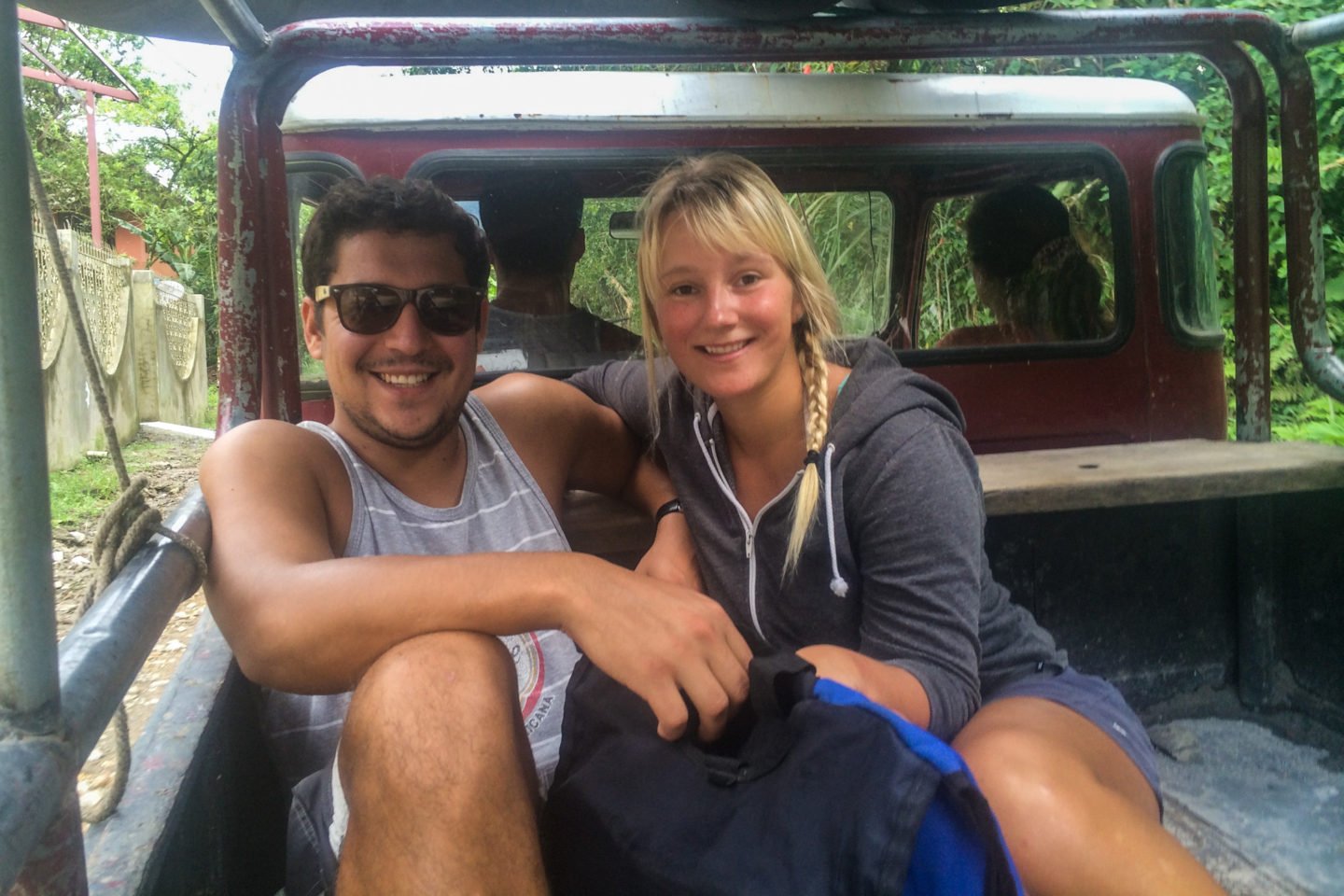 Brigitte and Jake Backpacking