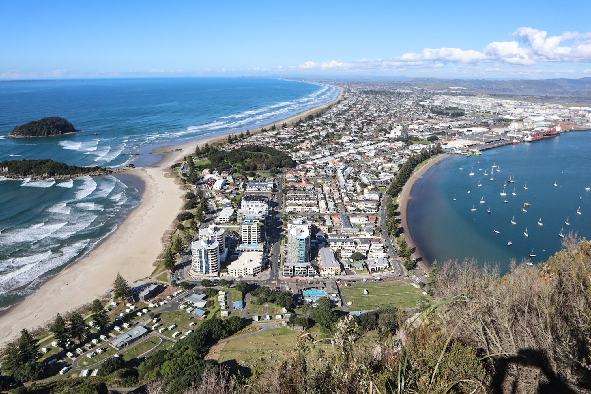 Mount Maunganui HIke Fun Base Walk & Can't Miss Summit Climb