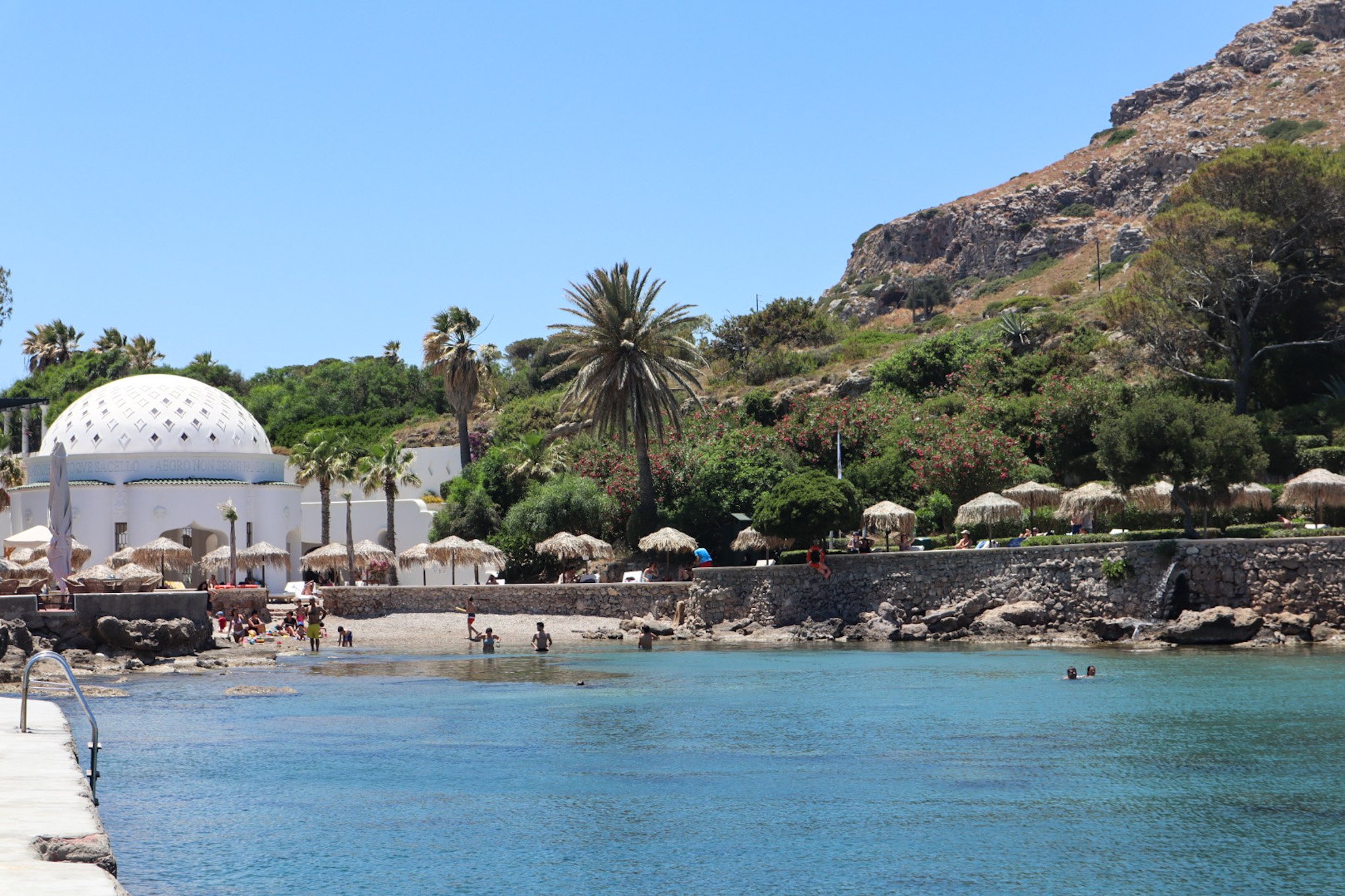 How to Visit Kallithea Springs Fun Beach & Ancient Thermal Spa