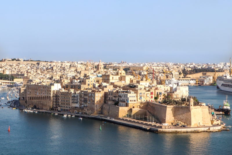 Malta earthquake today map