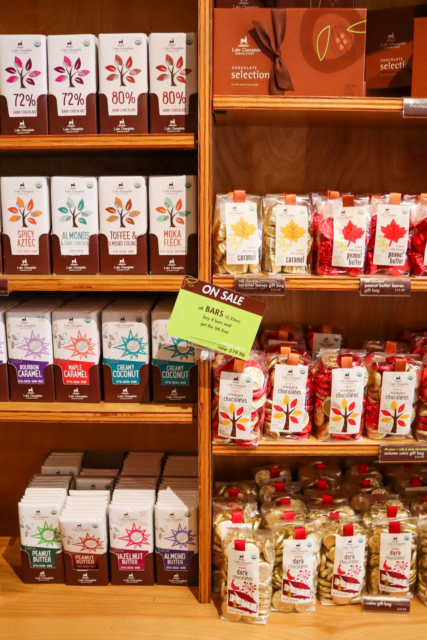 Lake Champlain Chocolates VT