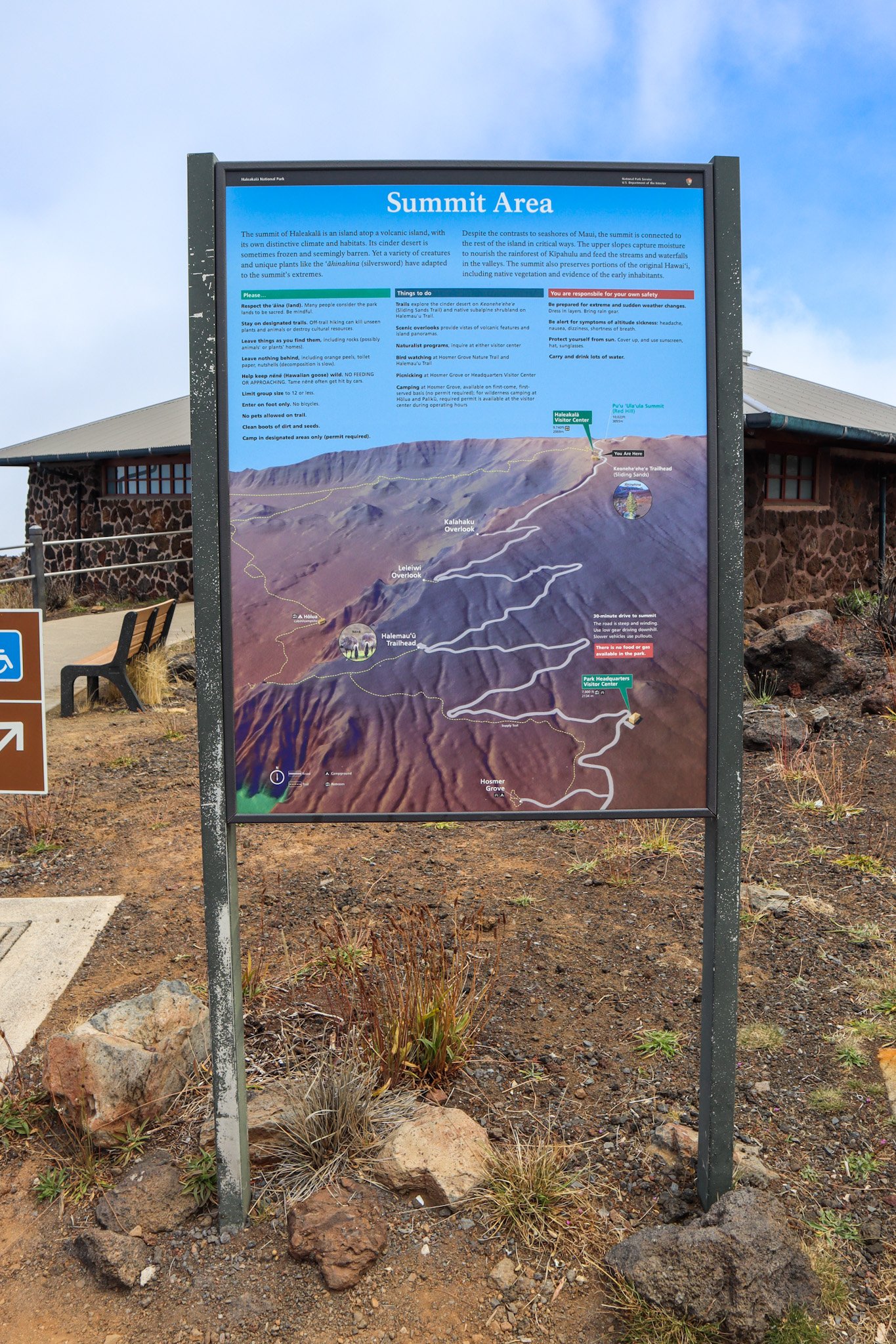 Haleakalā National Park Map