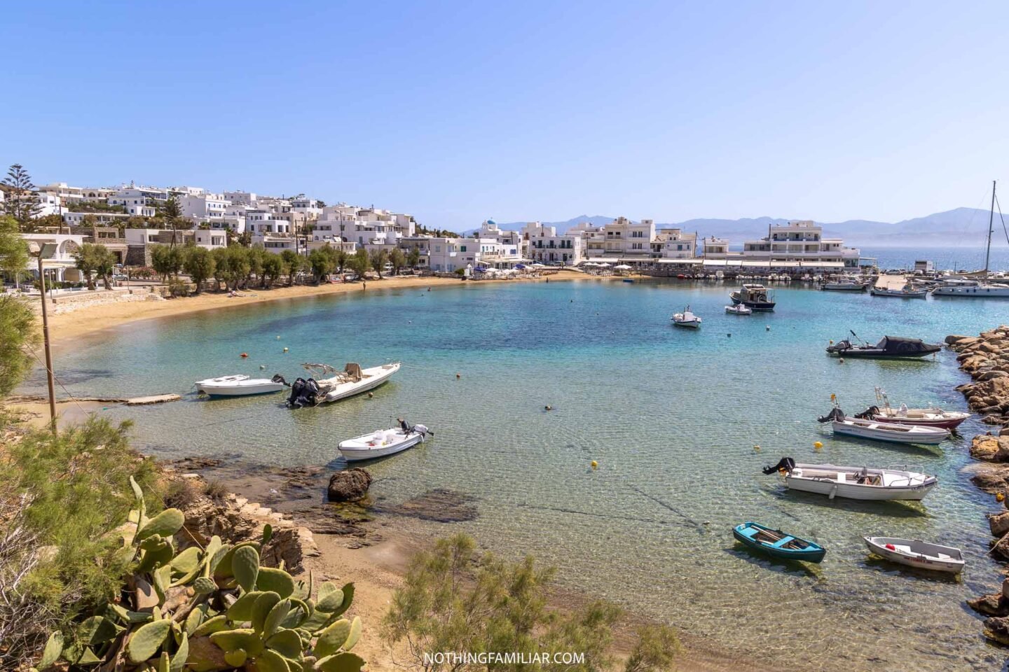 Naxos Greece vs Paros Greece