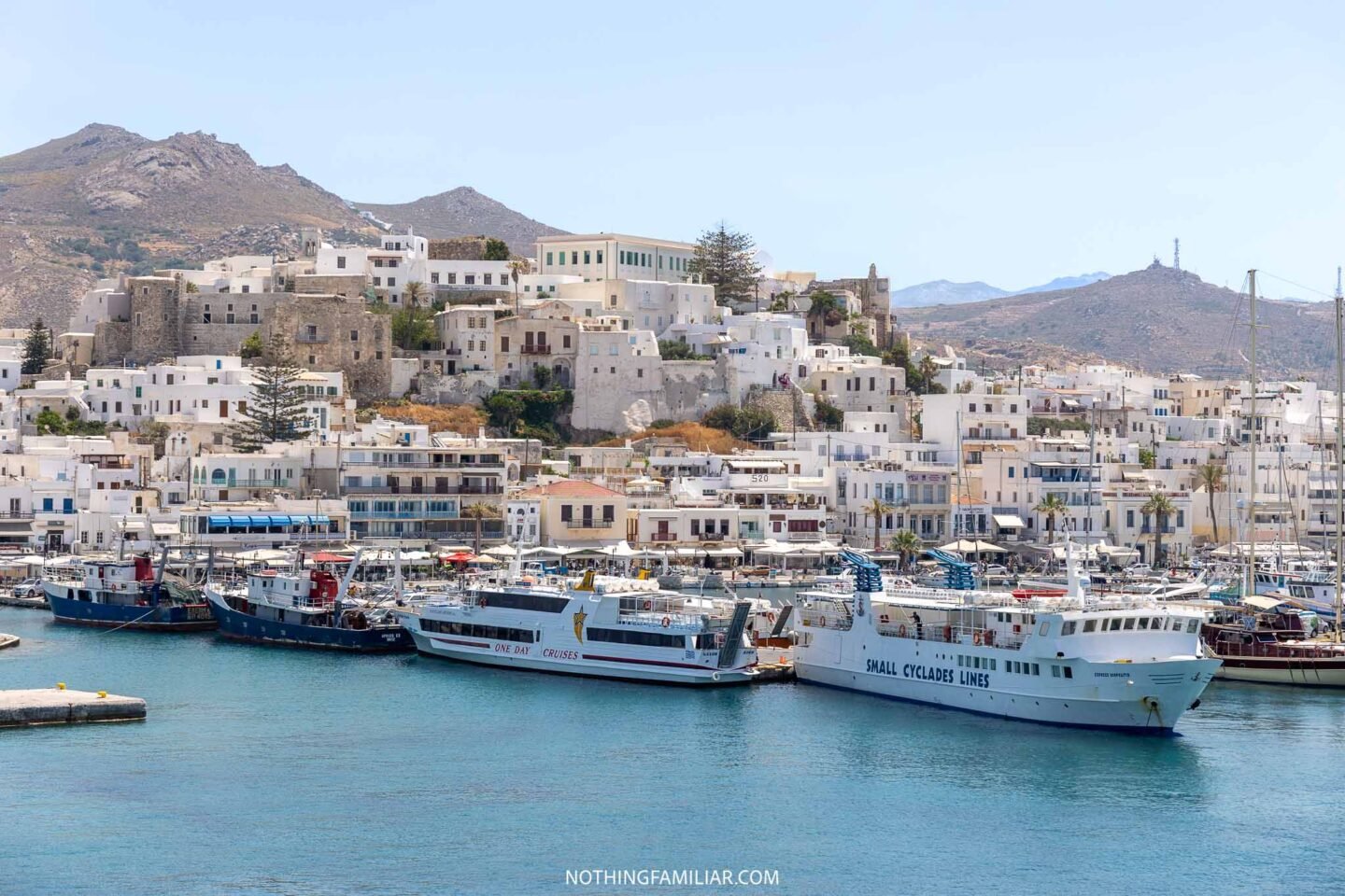 Naxos or Paros