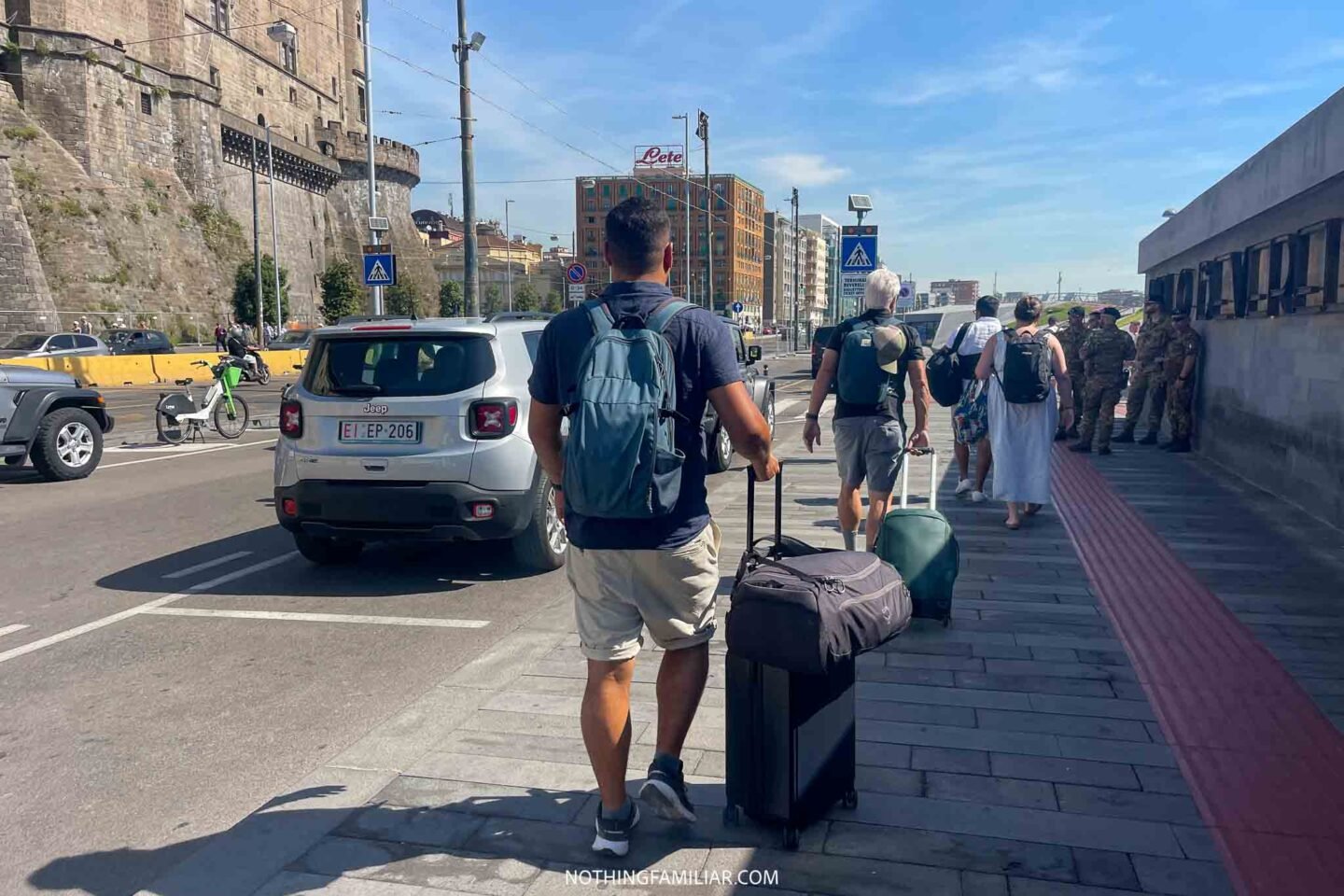 Molo Beverello Naples Italy
