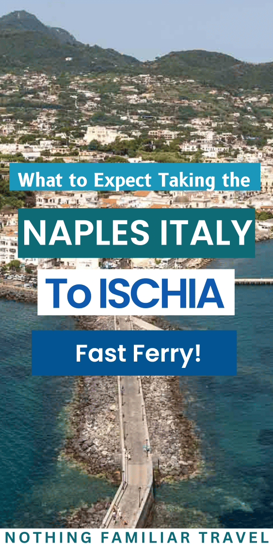 Naples Italy Ischia Ferry