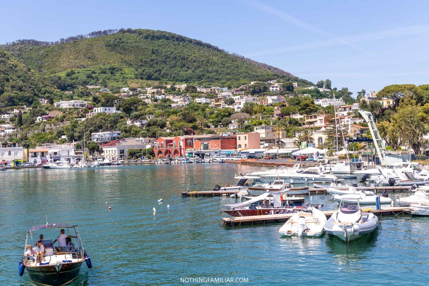 Naples Italy to Ischia Ferry