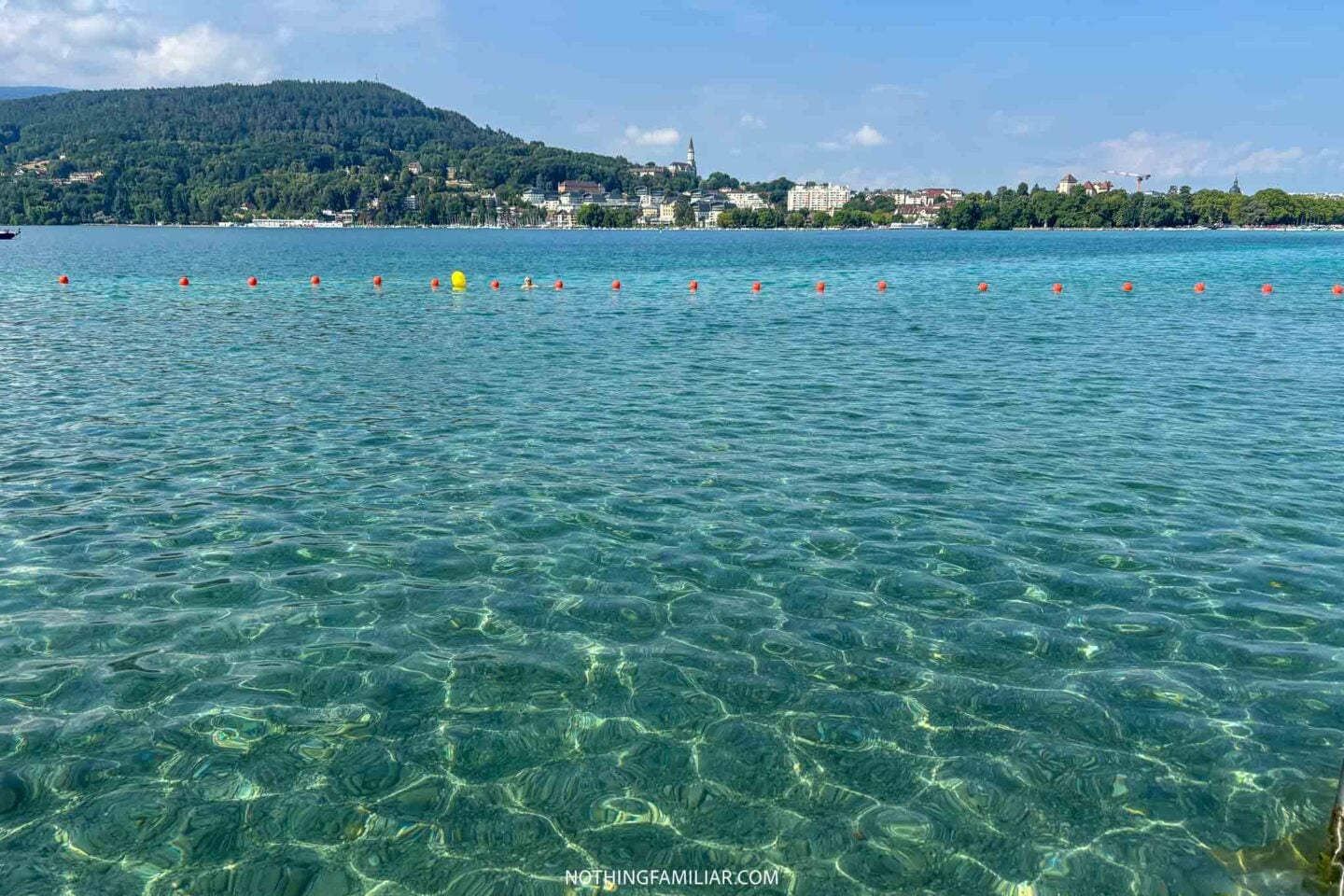 Lake Annecy beach