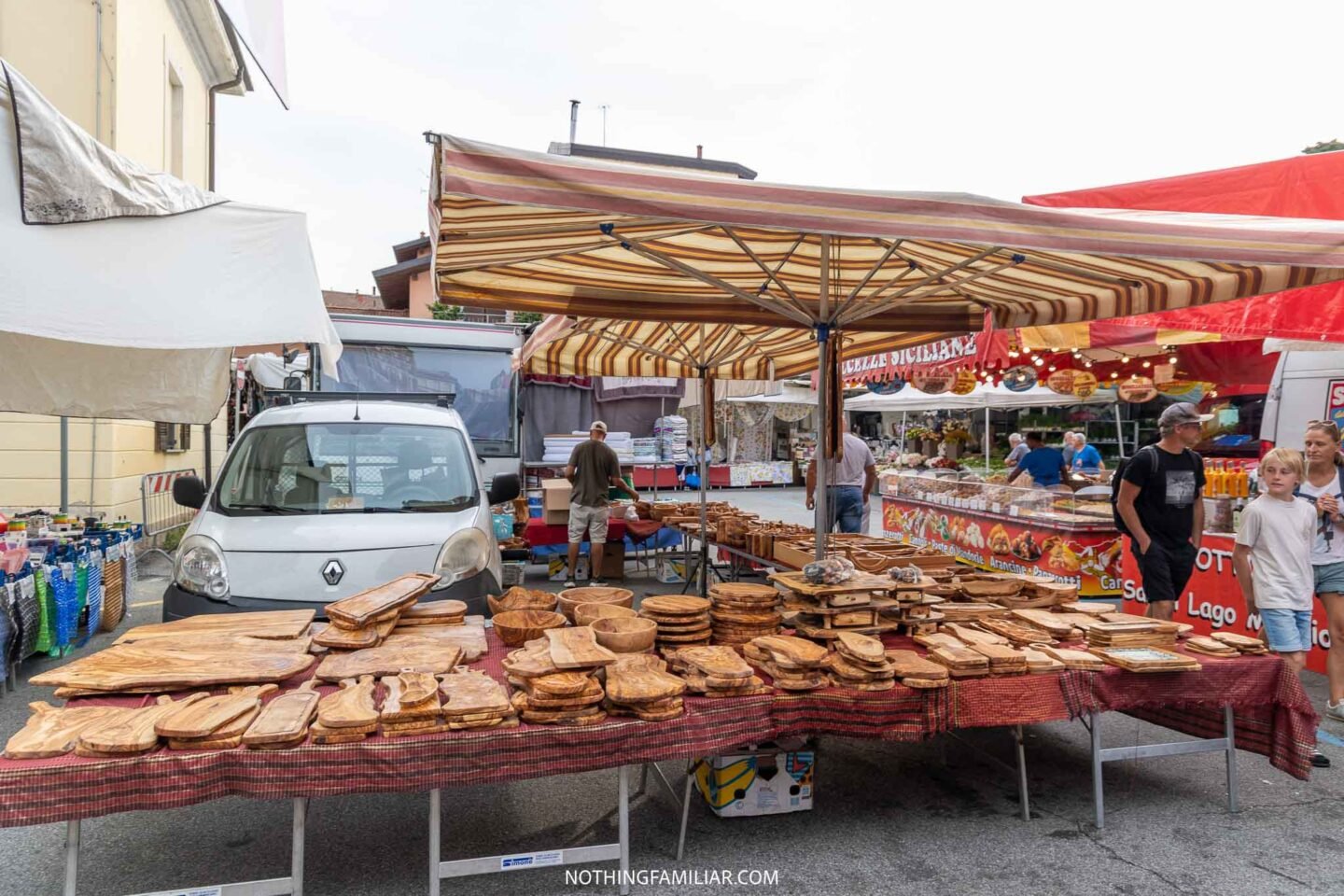 Luino Italy Market