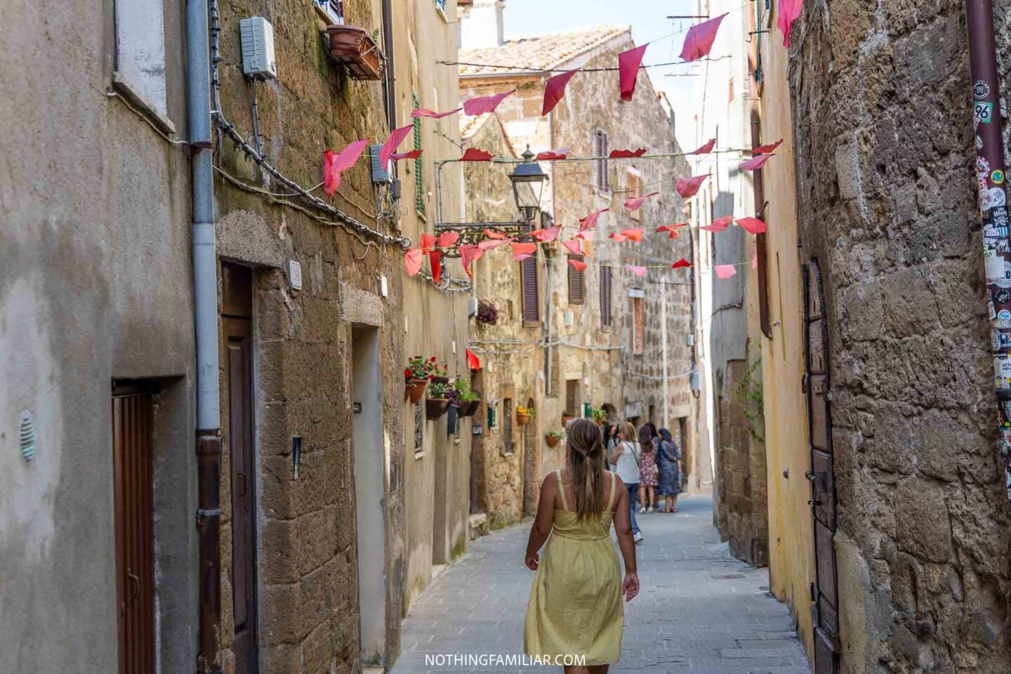 Pitigliano Italy Old Town