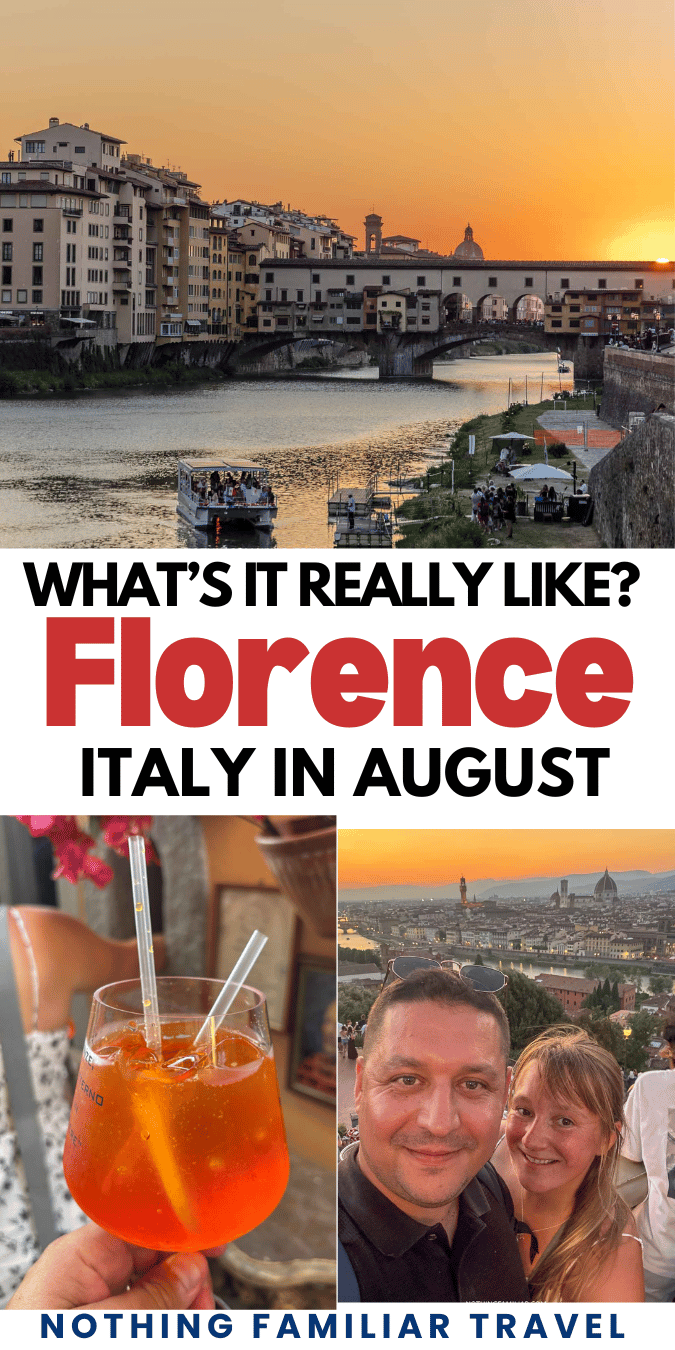 Florence Italy August