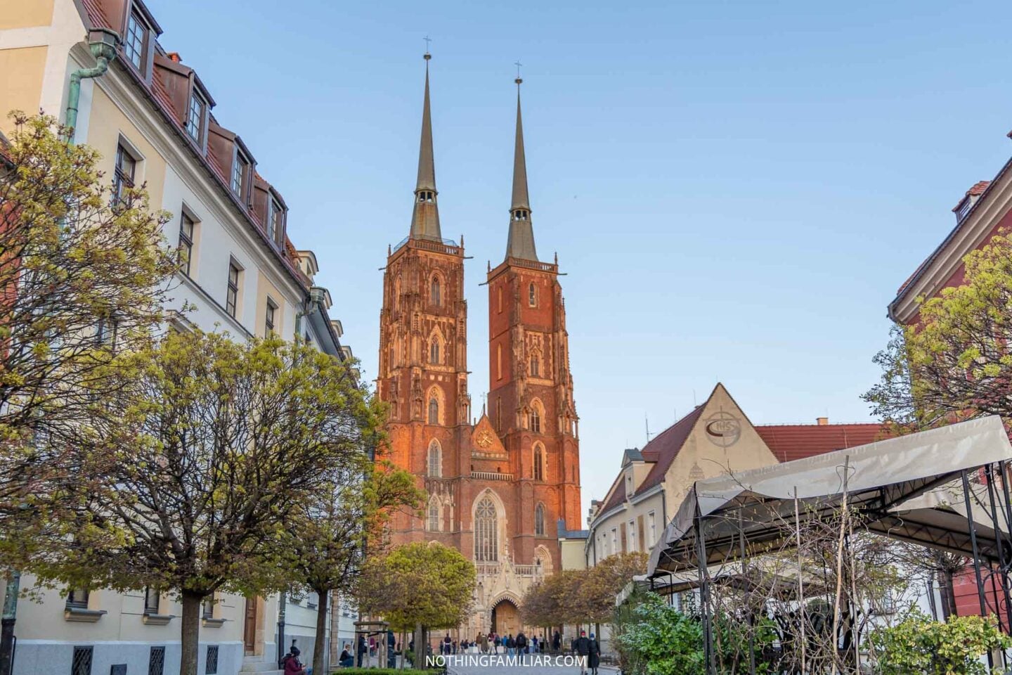 Lamplighter in Wroclaw