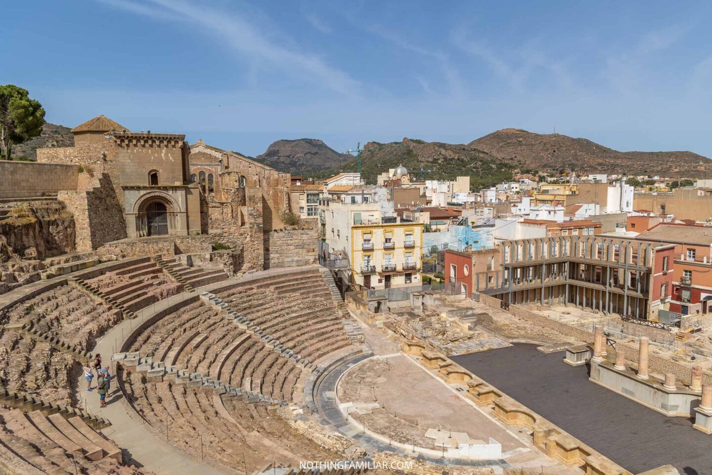 Cartagena Spain Ancient Roman Theatre