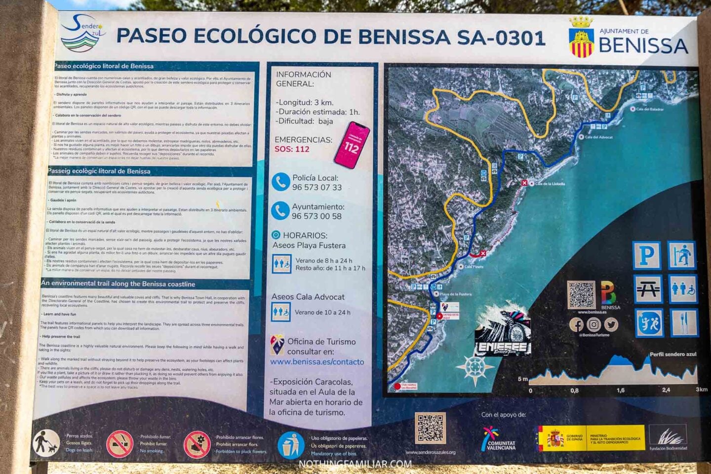 Paseo Ecologico Benissa